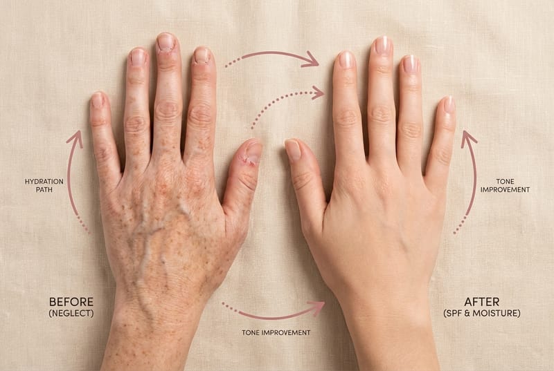 Beyond Your Face: Neck, Hands, and Lifestyle