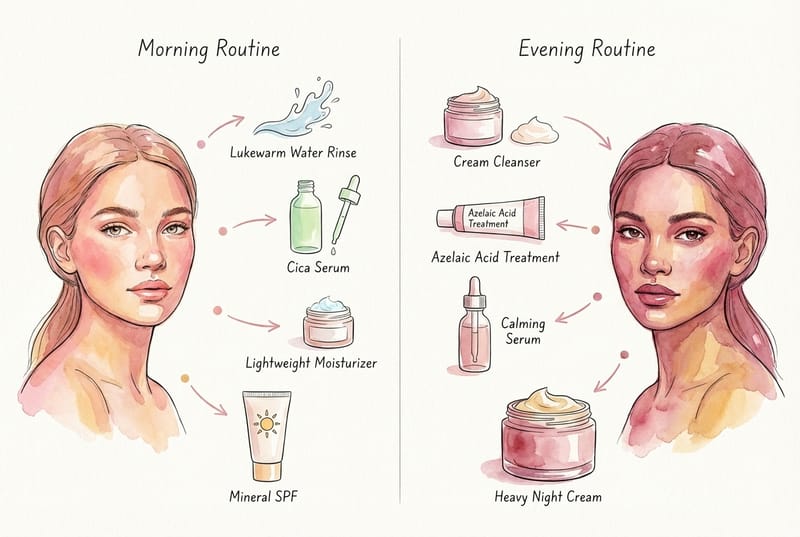 Building a Redness-Friendly Routine