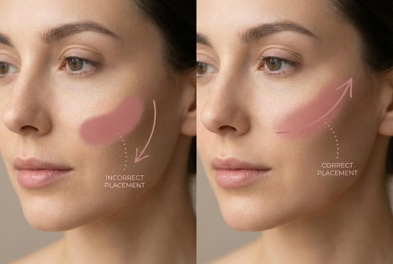 Cheek Color: Blush and Bronzer