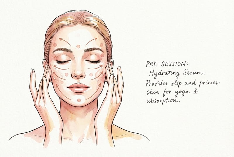 Combining Face Yoga with Skincare