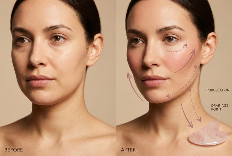 A Complete Facial Gua Sha Routine