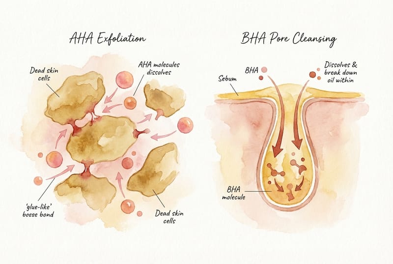 Exfoliation: Chemical vs Physical