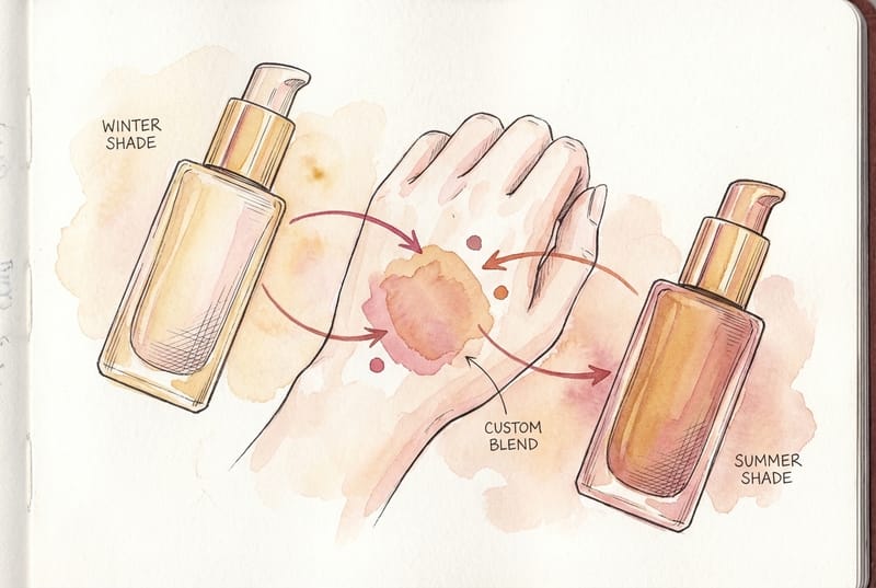 Foundation Shade Matching and Application