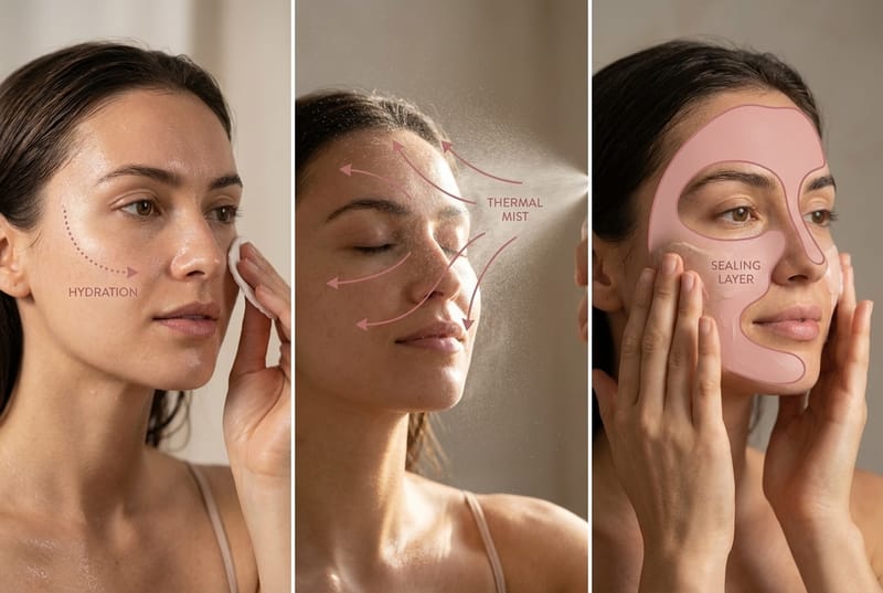 Moisturizing and Sealing It In