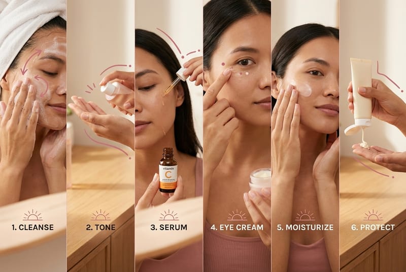 Morning vs Evening Routines