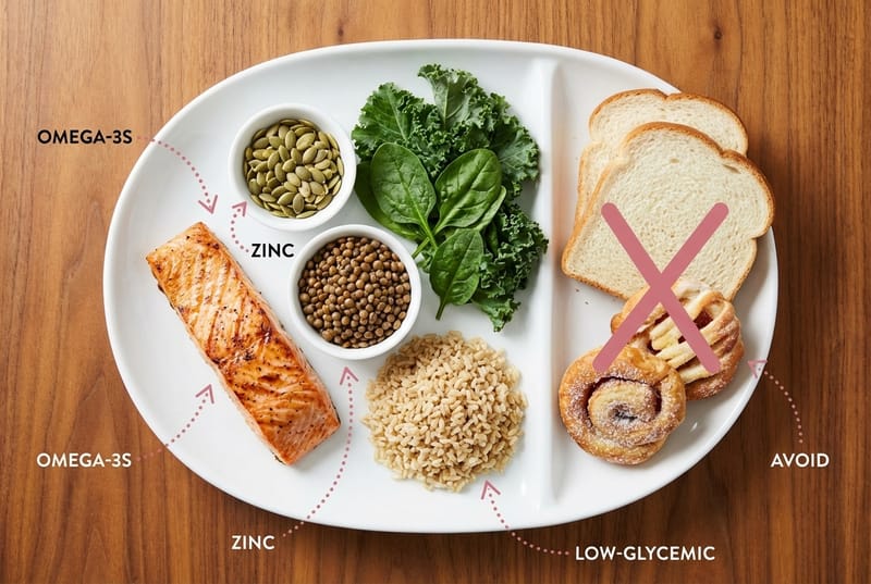 Nutrition and Lifestyle for Clearer Skin