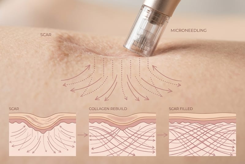 Scarring, Marks, and Recovery