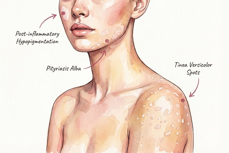 When Skin Loses Color