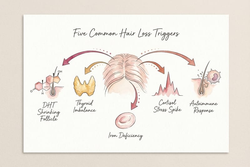 Why Hair Falls Out: The Basics