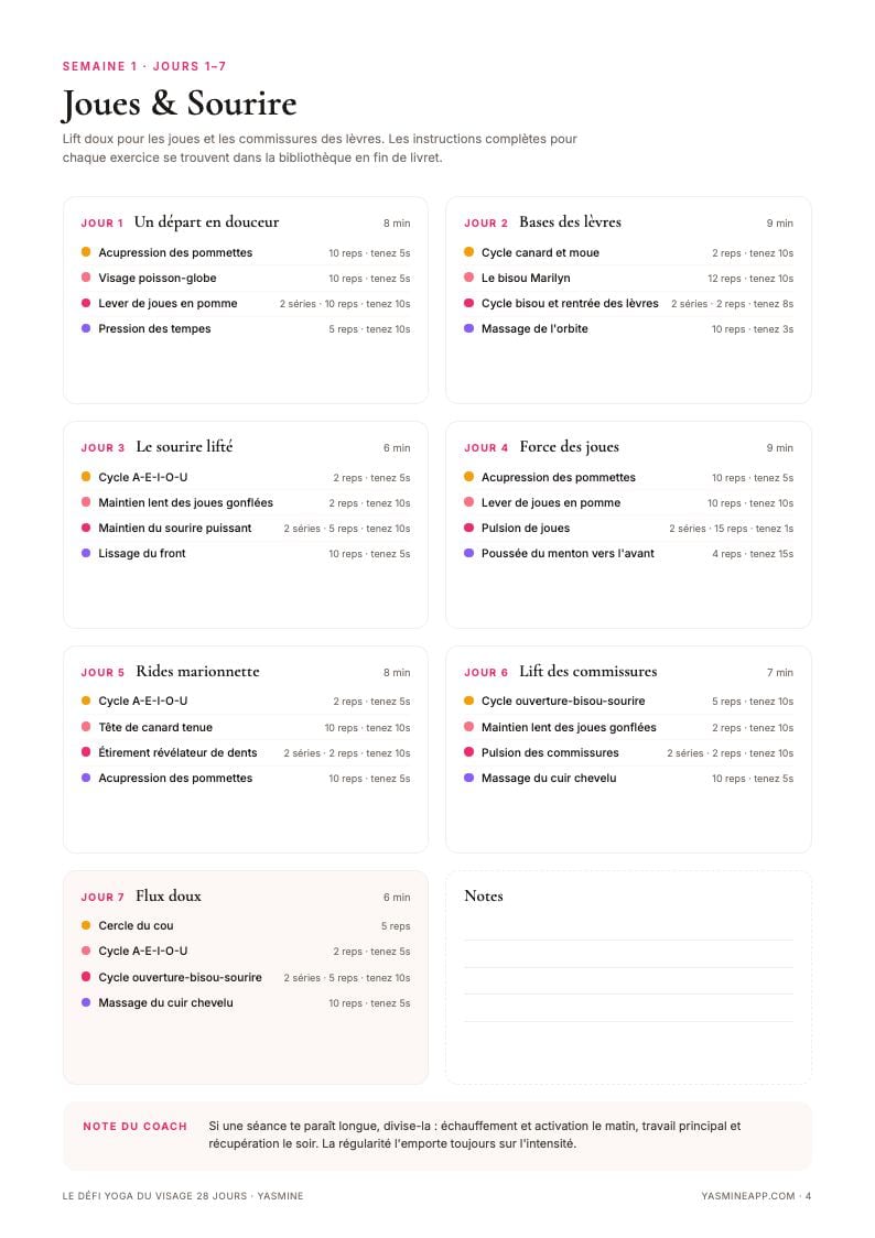Des routines quotidiennes courtes, faisables assis