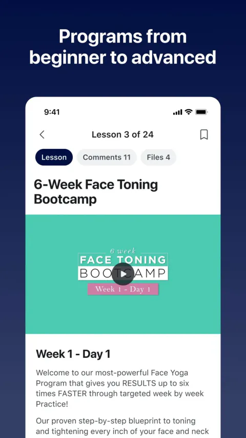 Face Yoga Method App Store preview, screen 5 of 6
