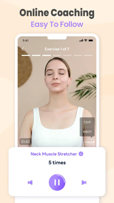 FaceYogi App Store preview, screen 4 of 8