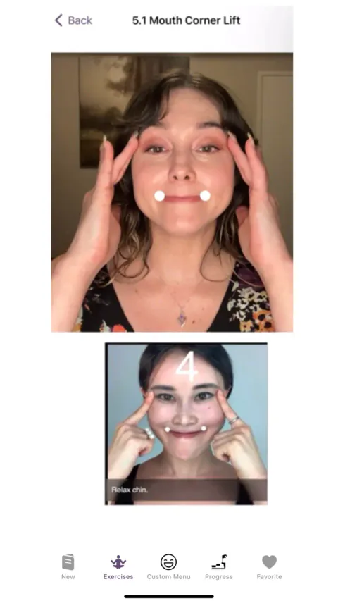 Koko Face Yoga App Store preview, screen 5 of 9